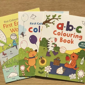 Livre d'<span class=keywords><strong>autocollants</strong></span> pour enfants <span class=keywords><strong>Usborne</strong></span> en anglais original, avec des images à colorier, à peindre et à gratter, fabriqué en Chine - Product Image 3