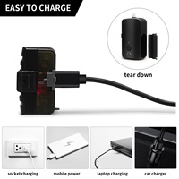 Batterie détachable Rechargeable par USB, accessoires de randonnée, Camping, douche, outils d'extérieur, nouvelle collection, 2022