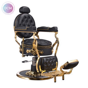 <span class=keywords><strong>Comprar</strong></span> lujo oro chino peluquería Estilo silla peluquería buen precio Silla de Barbería para los hombres - Product Image 1