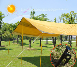 Heavy Duty Tent Pegs High Strength <b>Iron</b> & Steel 20cm/30cm/40cm <b>8</b>-10mm Diameter for Hiking Trekking Camping Outdoor Use - Product Image 4