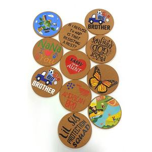 Sous-verre isolant en céramique personnalisé rond et <span class=keywords><strong>carré</strong></span> en <span class=keywords><strong>bois</strong></span> de liège pour tasses à thé en promotion - Product Image 6