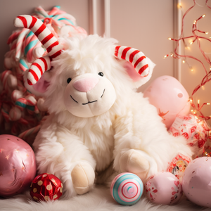 Almohada de peluche suave de vaca Kawaii para niños, relleno de algodón PP, juguete tipo perro para niños - Product Image 3