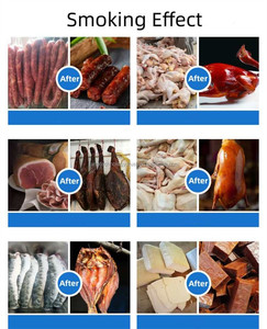 Four de fumage électrique intelligent pour poisson, viande, jambon et saucisses, petit modèle commercial - Product Image 3