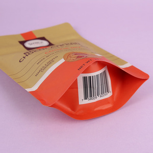 Moq 500 tùy chỉnh in logo Cookie nhiệt niêm phong túi bánh quy đứng lên túi cấp thực phẩm với cửa sổ rõ ràng túi dây kéo nhựa - Product Image 3