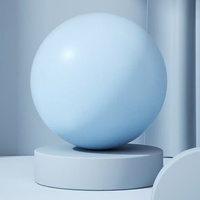 Ballon de yoga anti-éclatement en PVC, ballon d'exercice Pilates, accessoires de stabilité pour la maison et la gym, vente en gros, OEM, usine