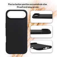 Coque de téléphone en paille de blé de 2mm d'épaisseur pour iPhone 17, coque de téléphone souple Air
