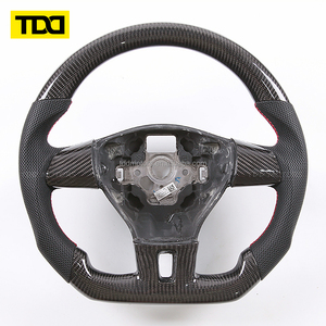 Volante Deportivo de Fibra de Carbono TDD Premium Upgrade, Compatible con Volkswagen Golf CC 8 GTI MK8 Tiguan L Passat Tiguan GTI R GTE GTS - Product Image 4
