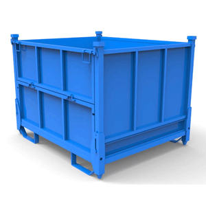 כבד החובה גדול מתכת תיבת מיכל פלדת מזרן מזרן מיכל פלדה מזרן תיבת עבור מחסן - Product Image 5