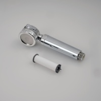 Pommeau de Douche Portable Chromé pour Camping-Car, 3 Fonctions, Filtre PP, Douchette à Main avec Interrupteur Monodirectionnel, Plaque Frontale en Acier Inoxydable – Approvisionnement Direct Usine
