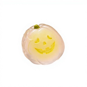 Divertida Calabaza Pequeña Brillante, Linda Manualidad de Resina, Adornos Decorativos para el Tablero del Automóvil - Product Image 4