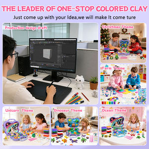 Kit de jouets en argile <span class=keywords><strong>à</strong></span> <span class=keywords><strong>modeler</strong></span> de couleur personnalisée OEM/ODM 2026, bricolage, 12 couleurs, argile ultra-<span class=keywords><strong>l</strong></span>égère séchant <span class=keywords><strong>à</strong></span> <span class=keywords><strong>l</strong></span>'<span class=keywords><strong>air</strong></span> - Product Image 3