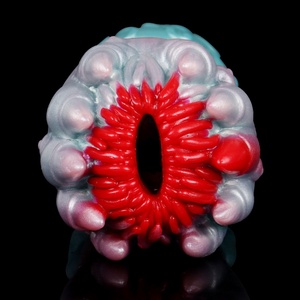 Masturbador Masculino GEEBA Colorful Stroker, Copa de Masturbación de Silicona con Orificio Misterioso para Masaje de Pene, Juguetes Sexuales para Hombres - Product Image 4