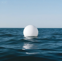 Balles flottantes en polystyrène résistant aux UV écologiques pour les marqueurs de voies navigables intérieures et les balles de pêche en EPS de sécurité pour les barrages hydroélectriques