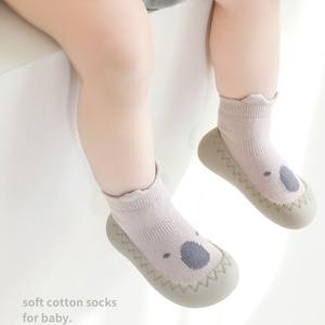 <span class=keywords><strong>Zapatos</strong></span> de calcetín para bebé recién nacido, zapatillas de calcetín para bebé, <span class=keywords><strong>zapatos</strong></span> antideslizantes de suela de goma, calcetines para niño y niña - Product Image 3