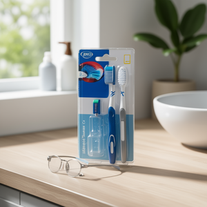 Massage Toothbrushes 2-Pack Soft Bristles Daily Oral Care - Product Image 3
