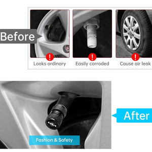 ฝาครอบจุ๊บลมยางรถยนต์แบบมีโลโก้สั่งทำ สำหรับรถยนต์ KIA NIRO Rio Sportage Sorento Soul <span class=keywords><strong>Stinger</strong></span> K900  อะไหล่รถยนต์ใหม่ - Product Image 3