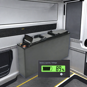 4WD Slim Line-Lithiumbatterie für Wohnanhänger 1920 Wh 12,8 V 12 V 150 Ah ultradünne Slimline LiFePO4 Batterie - Product Image 4