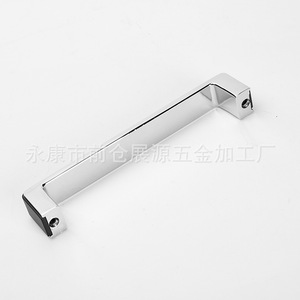 Tirador de Gabinete de Aleación de Zinc en Forma de Barra, Negro Arena Cromado, Diseño Minimalista, Herraje Duradero para Muebles - Product Image 4