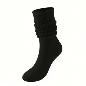 Chaussettes longues en coton coloré de haute qualité, antibactériennes, écologiques, respirantes, antidérapantes, décontractées, mode masculine, hiver - Product Image 6