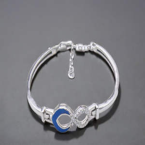 925 Silver Slim <b>Kada</b> Bracelet for Women Minimalist Fine Jewelry Bangle for Daily and Casual Wear - Product Image 1