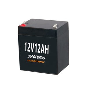 Paquete de Baterías de Iones de Litio LiFePO4 Recargables de 12V 12Ah Personalizadas, 5000 Ciclos, Temperatura de Funcionamiento de -20C a 80C, Baterías de Repuesto - Product Image 2