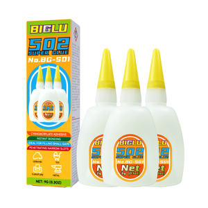 Oem Odm Biglu 3G * 3 Supersterke Vloeibare Lijm 502 Snelle Droge Lijmreparatie Lederen Rubber Metalen Houtkeramiek Nagelgelgereedschap - Product Image 3