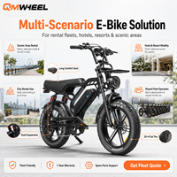 Vélo électrique QMWHEEL V20 Limited 48V, vélo de ville électrique pour adultes, vélo électrique tout-terrain avec batterie au lithium, pour flotte de location.