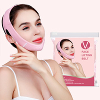 Ceinture amincissante personnalisée pour la fabrication et la vente en gros, Bandeau de masque en V, Patch réutilisable pour réduire le double menton, Amincissement du visage et lifting du cou