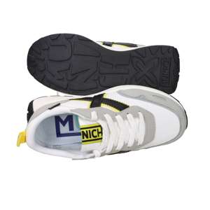 Chaussures basses décontractées pour enfants Munich, blanches, taille 35 - Product Image 6