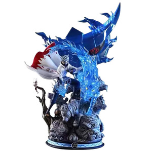 Gros Résine Artisanat Bijoux Mukakashi Figure Grande Sixième Version Statue Modèle Ornements Tendance Périphérie Dessin Animé Peint À La Main - Product Image 6