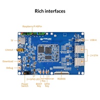 Feiling Gömülü Allwinner T153 OK153-S12 Mini Geliştirme Kartı Çok Çekirdekli Heterojen 3 Yollu Gigabit Ethernet Raspberry Pi