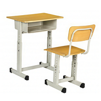 Ensemble de table et chaise d'école pas cher, réglable, design ergonomique, pour étudiants