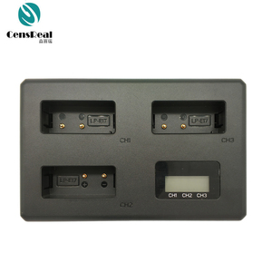 Censreal Rechargeable <span class=keywords><strong>Chargeur</strong></span> De Batterie pour <span class=keywords><strong>Sony</strong></span> Pour Canon Rapide 3 Ports Écran LCD Nouveau Modèle <span class=keywords><strong>Chargeur</strong></span> pour Batterie D'appareil Photo - Product Image 4
