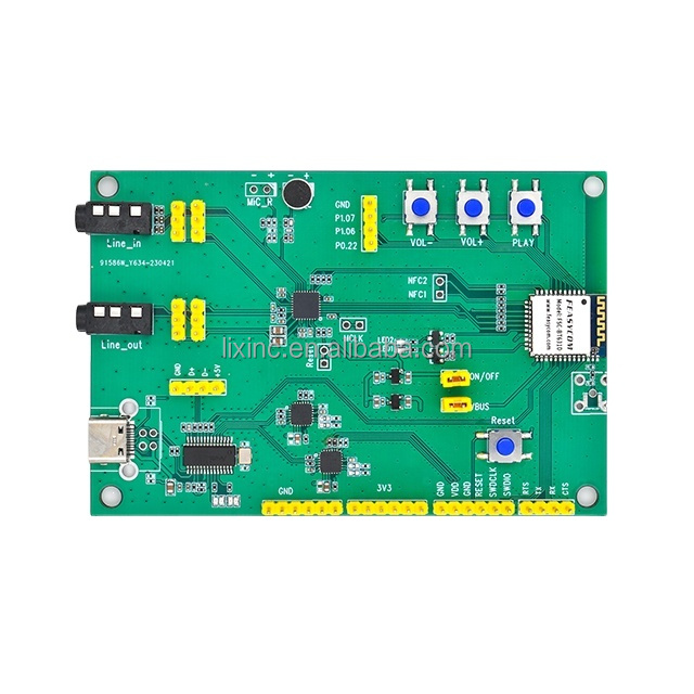LIXINC LXC-DB215 High Precision BLE 5.3 for LE Audio Module PCBA Development Board for BT631D BT6038A Test Kits