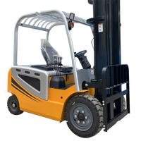 Chariot élévateur électrique compact de 0,8 tonne 800kg Mini chariot élévateur électrique de 500kg avec 3 roues Prix pour l'utilisation d'allée étroite
