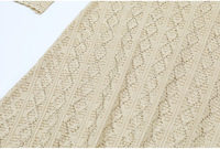 Robe en tricot élégante et décontractée pour femmes, à manches longues, col rond, cintrée, avec embellissement en strass, nouvelle mode