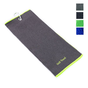 Giá Tốt Nhất Biểu Tượng Tùy Chỉnh Waffle Golf Khăn Từ Nhanh Chóng Khô Khăn Cho Câu Lạc Bộ Golf Thể Thao - Product Image 4