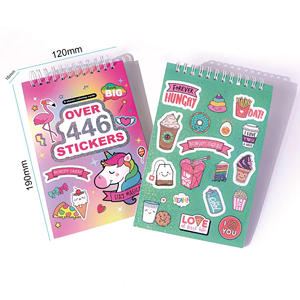 <b>Scrapbooks</b> Planners Gifts 24-Pages Colorful Glitter <b>Sticker</b> Book Fun Craft <b>Stickers</b> Sheets <b>for</b> Kids Ages - Product Image 1