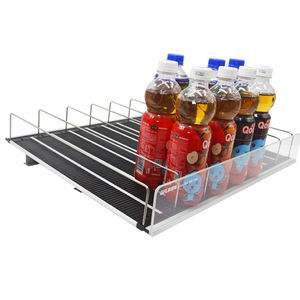 Frigorifero Espositore per Bevande a Temperatura Singola, Raffreddato ad Aria, a 2 Porte, da Incasso, con Ripiani Scorrevoli a Rulli, Controllo Elettronico Automatico - Product Image 3