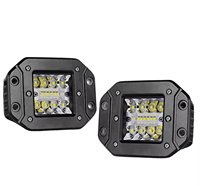 Vcan, éclairage de travail LED carré encastré de haute qualité 16W et feux de brouillard de conduite, classe IP67, 9-32V pour camion tout-terrain