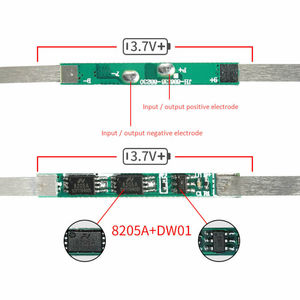 Carte de protection de batterie PCB intelligente 3A/5-6A 3.7V pour batterie Li-Ion Lithium <span class=keywords><strong>1S</strong></span> <span class=keywords><strong>18650</strong></span> <span class=keywords><strong>BMS</strong></span> - Product Image 5