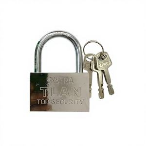 समोओ का नया आगमन कठोर क्रोम आयरन पैडलॉक थोक के साथ एंटी-चोरी सुविधा 3 कुंजी अनलॉक - Product Image 1