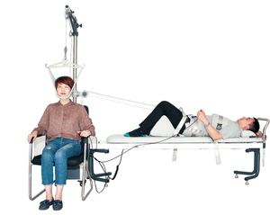 Mode traksi medis rumah sakit, tempat tidur traksi Lumbar, fisioterapi rehabilitasi - Product Image 4