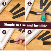 Cales flexibles en plastique, cales de nivellement de Table, niveleurs de meubles de qualité supérieure, coussinets de cales pour armoire de porte