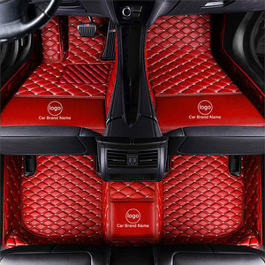 Alfombrillas de Coche de Lujo Hechas en Fábrica, Completas, de Cuero, Antideslizantes 7D, de Doble Capa, para Alphard CR-V con Volante a la Derecha - Product Image 6