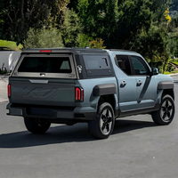 Toit en alliage d'aluminium pour TATA XENON - Étanche à l'eau et à la poussière, boîte à bagages verrouillable, installation sans perçage, durable, ajustement sportif personnalisé pour toit de voiture