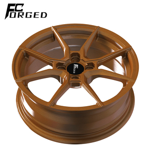 Jantes en alliage d'aluminium forgé FcForged, finition noire, <span class=keywords><strong>5</strong></span> branches, 5x112*114.3*120 PCD, 25mm/30mm/40mm, 26 pouces, pour voiture - Product Image 3