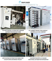 Panneau de commande VFD avec PLC et écran tactile HMI, armoire de commande de variateur de fréquence intelligent avec communication Modbus RTU