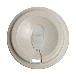 Gobelet de luxe bio-sourcé 15oz/420ml avec orifice pour paille et bec verseur, réutilisable, anti-fuite, sans BPA, emballage en boîte blanche, tasse à café en bambou - Product Image 2