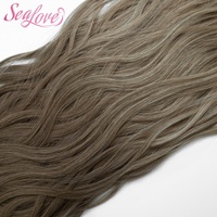 Extensiones de Cabello con Trama Genius, Estilo de Moda, Cabello Humano 100% sin Procesar, Trama de Cabello Largo Genius